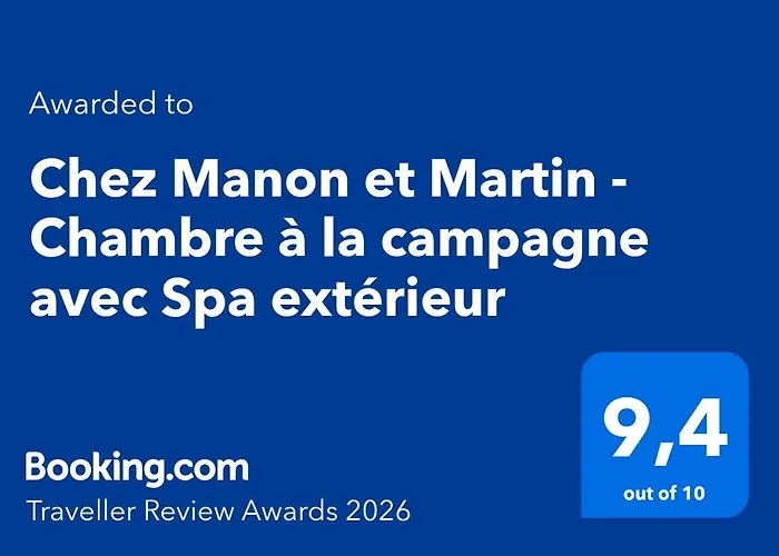 Chez Manon Et Martin - A La Campagne Avec Exterieur Bed & Breakfast 3*